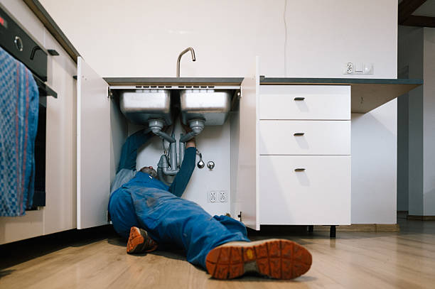 Professional Plumbing technician working in Marydel, DE